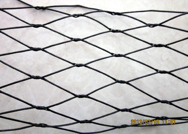 Knotted 1.2mm Stainless Steel Rope Mesh 304/316L